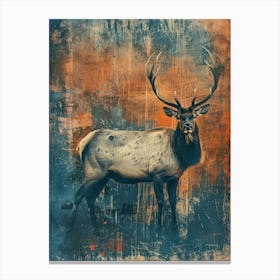 Elk Canvas Art Canvas Print