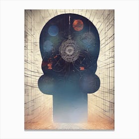 Brainwashed Abstract Canvas Print