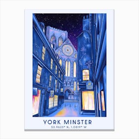York Minster Art Print Canvas Print