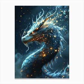 Dragon Wallpaper Canvas Print