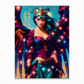 Angel Of The Night Canvas Print