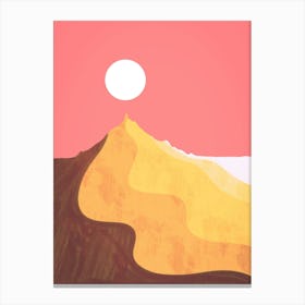 Sand Dune Peak Canvas Print