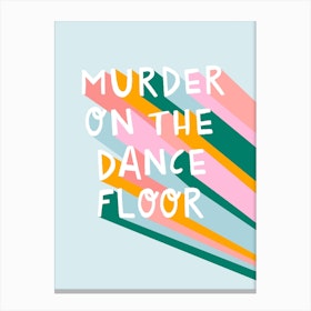 Dancefloor Canvas Print