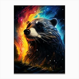 Raccoon 1 Canvas Print