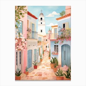 Faro Portugal 1 Illustration Canvas Print