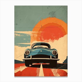 Vintage Car, USA Canvas Print