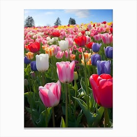 Tulip Field 3 Canvas Print