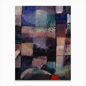 About A Motif From Hammamet Canvas Print