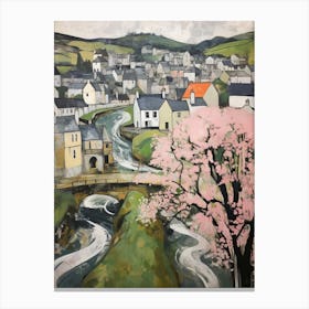 Bideford (Devon) Painting 4 Canvas Print
