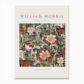 william morris floral pattern 2 Canvas Print