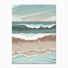 Ocean Waves 4 Canvas Print