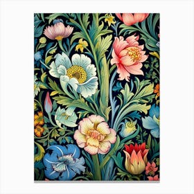 Floral Wallpaper 13 Canvas Print