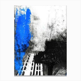 'Blue Piano' Canvas Print