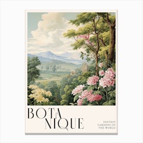 Botanique Fantasy Gardens Of The World 61 Canvas Print