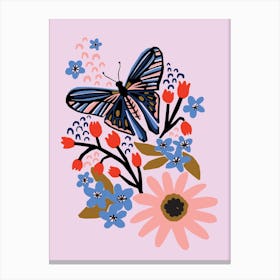 Day Butterfly Canvas Print