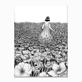 Field of Poppies Canvas Print