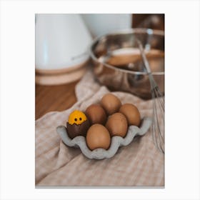 Eggs In A Bowl 1 Canvas Print