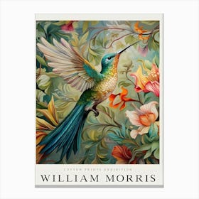 William Morris - Hummingbird Canvas Print