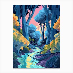 Forest Landscape Canvas Print