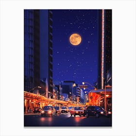 City Lights Canvas Print