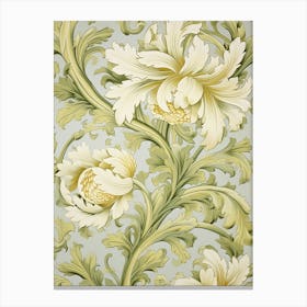 Floral Wallpaper 294 Canvas Print