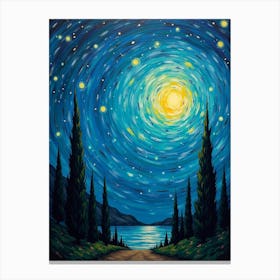 Starry Night 230 Canvas Print