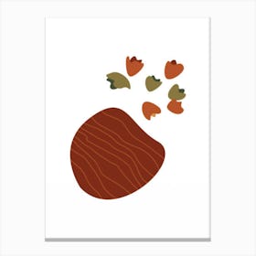 Acorns Canvas Print