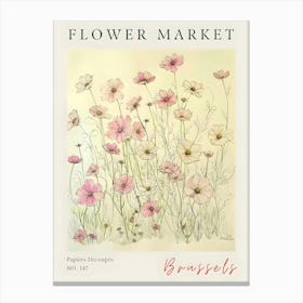 Flower Market 9 Canvas Print