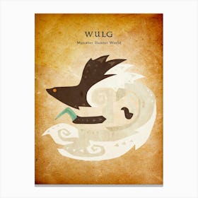 Wulg Vintage Canvas Print