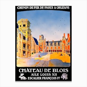 Chateau De Blois, France Canvas Print