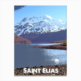 Mount Saint Elias, Mountain, Alaska, Nature, Climbing, Wall Print, Canvas Print