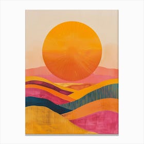 'Sunrise' 13 Canvas Print