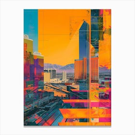 Las Vegas Skyline Canvas Print