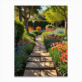 Garden Path Canvas Print