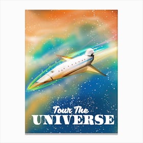 Tour The Universe Space Art 1 Canvas Print