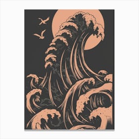 Great Wave Of Kanagawa Canvas Print