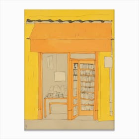 Valencia The Book Nook Pastel Colours 2 Canvas Print