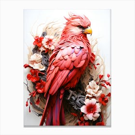 Mystic Aviary Bird In The Wild Canvas Print