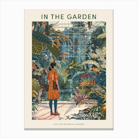 In The Garden Poster Matthaei Botanical Gardens Usa 2 Canvas Print