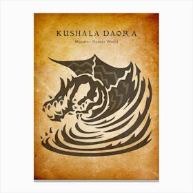 Kushala Daora Vintage Canvas Print