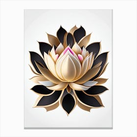 Lotus Flower, Buddhist Symbol Fauvism Matisse 5 Canvas Print