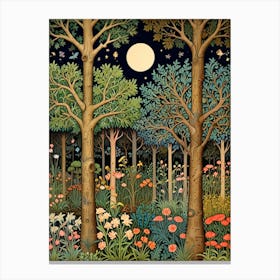 William Morris Fairy Forest 1 Canvas Print