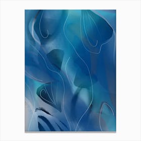 Under The Sea Abstract Canvas Print