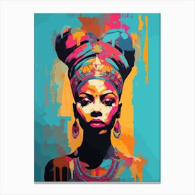 African Queen 2 Canvas Print