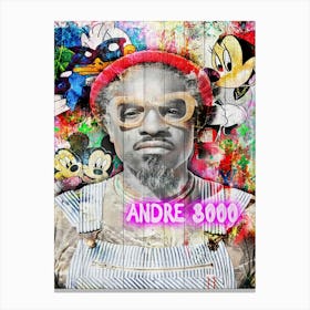 Andre 3000 2 Canvas Print