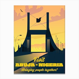 Visit Abuja Nigeria Canvas Print