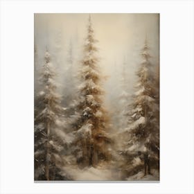 Winter Forest Canvas Print