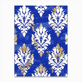 Damask Canvas Print