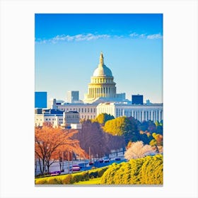 Washington 1  Photography Canvas Print