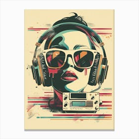 Music Poster 5 Canvas Print